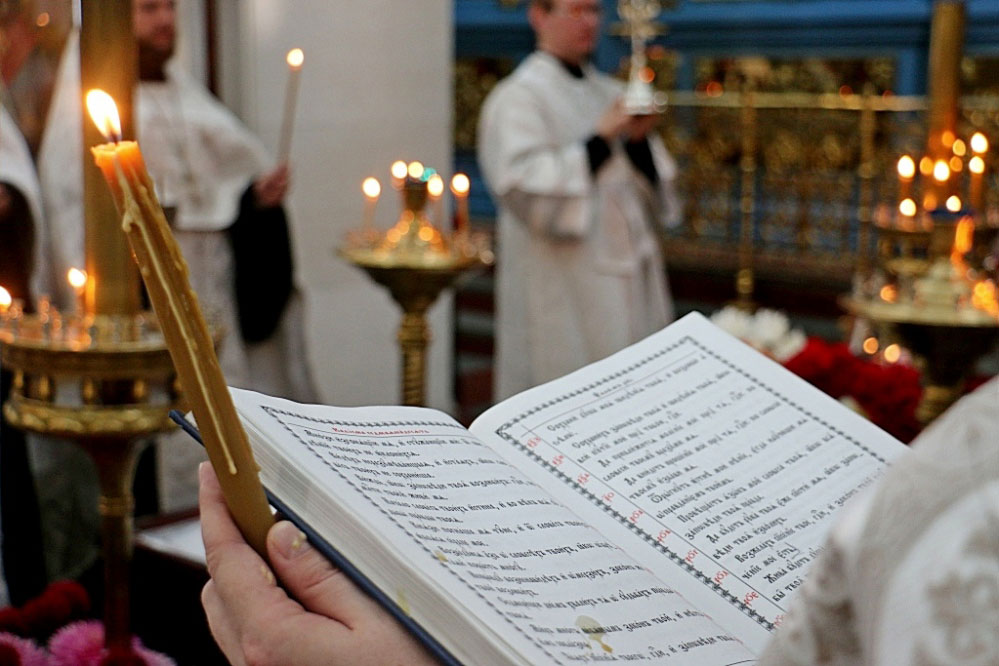 Отпевание усопшего